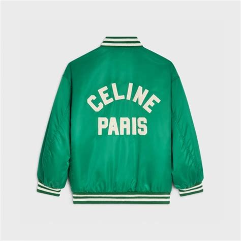 celine green jacket|celine jacket price.